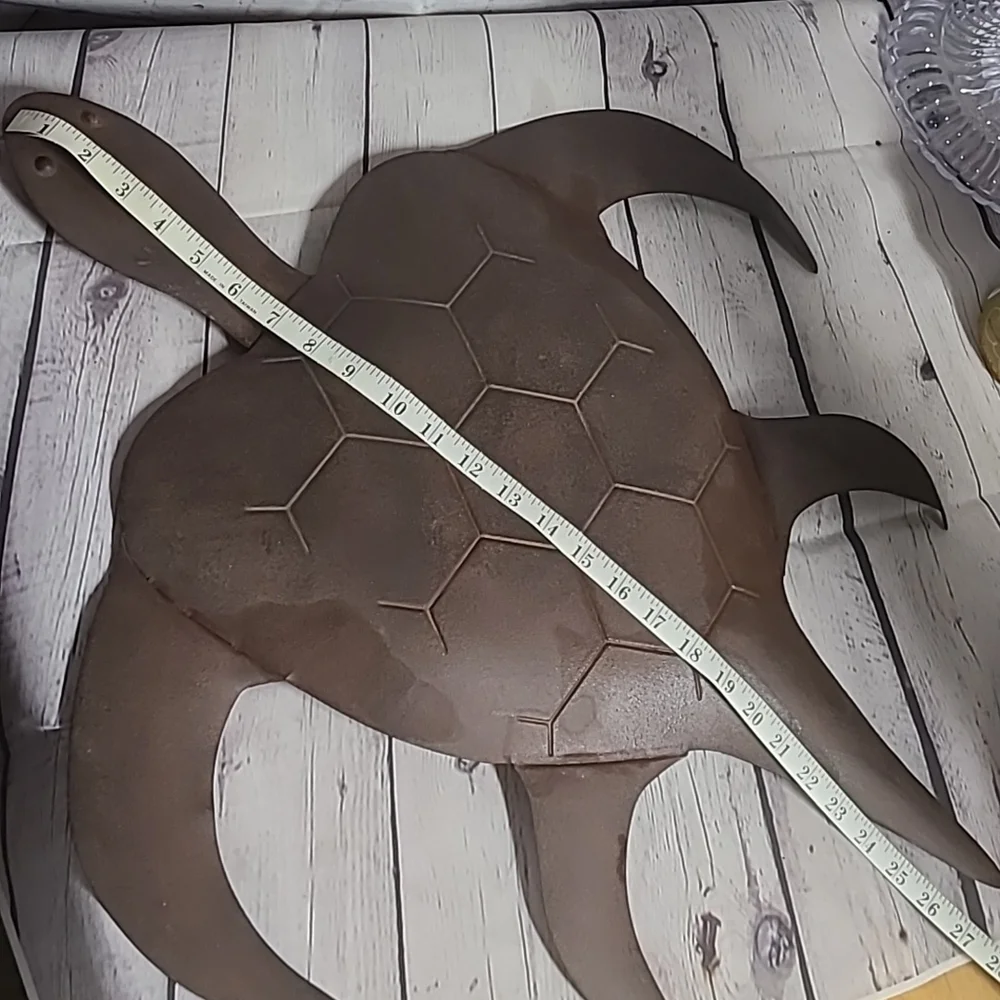 Turtle, Metal, wall decor - Picture 3 of 5